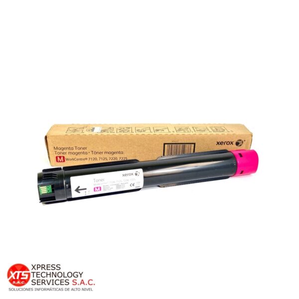 Toner Magenta Estándar Xerox (006R01463) para las impresoras modelos: Workcentre WC 7120; Workcentre WC 7125