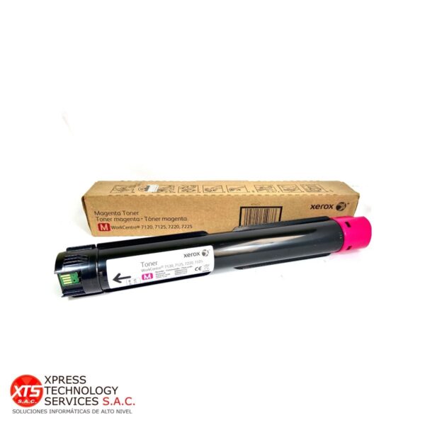 Toner Magenta Estándar Xerox (006R01463) para las impresoras modelos: Workcentre WC 7120; Workcentre WC 7125