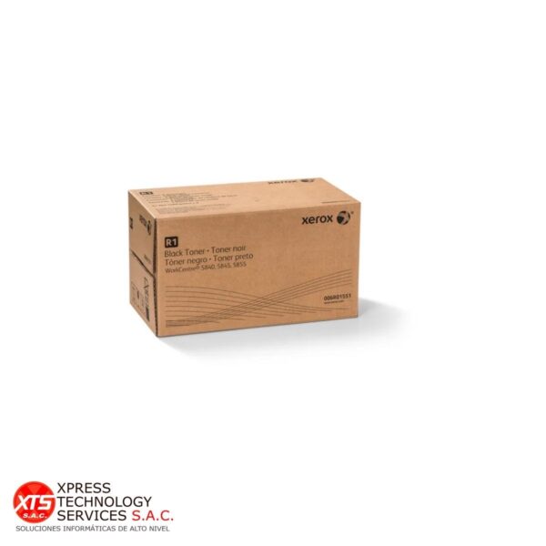 Toner Negro Extra Alta Capacidad (2 Botellas) Xerox (006R01551) para las impresoras modelos: Workcentre WC 5845; Workcentre WC 5855