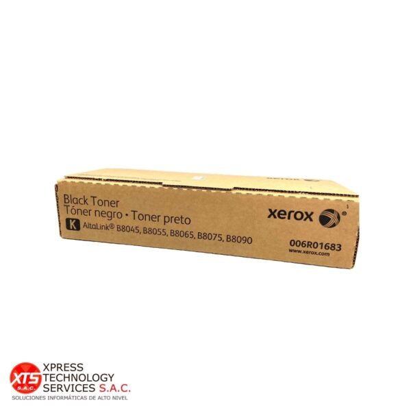 Toner Negro 100k (2 botellass c/u 50k) Xerox (006R01683) para las impresoras modelos: B8045; B8055; B8065; B8075; B8090