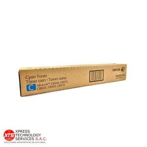 Toner Cyan Estándar Xerox (006R01702) para las impresoras modelos: Altalink-C8030;Altalink-C8035;Altalink-C8045;Altalink-C8055;Altalink-C8070