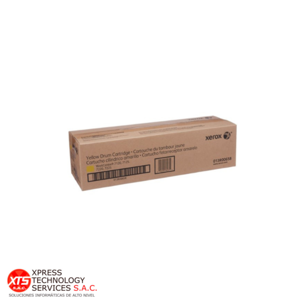 Drum R4 Amarillo Xerox (013R00658) para las impresoras modelos: WorkCentre WC7120; WorkCentre WC7125; WorkCentre WC7220; WorkCentre WC7225