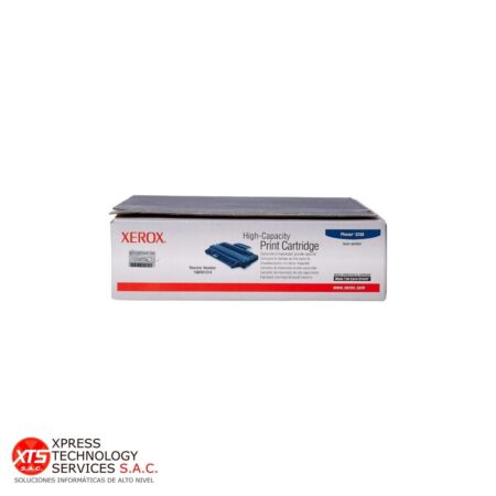 Toner Negro Alta Capacidad Xerox (106R01374) para las impresoras modelos: Phaser 3250