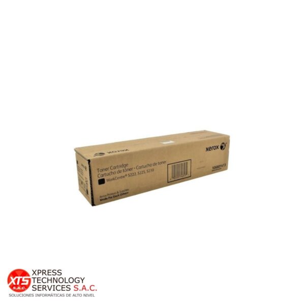 Toner Negro Estándar Xerox (106R01413) para las impresoras modelos: Workcentre WC 5222