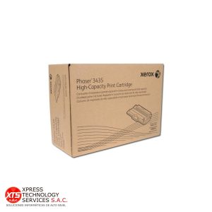 Toner Negro Estándar Xerox (106R01415) para las impresoras modelos: Phaser 3435