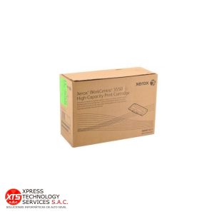 Toner Negro Alta Capacidad Xerox (106R01531) para las impresoras modelos: Workcentre WC 3550