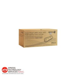 Toner Negro Alta Capacidad Xerox (106R01536) para las impresoras modelos: Phaser 4600; Phaser 4620; Phaser 4622