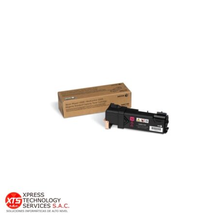 Toner Magenta Estándar Xerox (106R01599) para las impresoras modelos: Phaser 6500; Workcentre WC 6505