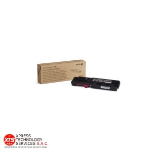 Toner Magenta de Alta capacidad Xerox (106R02234) para las impresoras modelos: Phaser 6600; Workcentre WC 6605