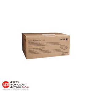 Toner Negro Alta Capacidad Xerox (106R02310) para las impresoras modelos: Workcentre WC 3315; Workcentre WC 3325