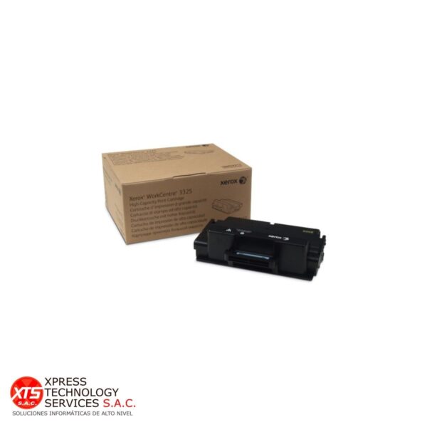 Toner Negro Alta Capacidad Xerox (106R02312) para las impresoras modelos: Workcentre WC 3325