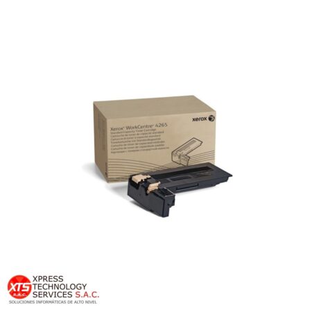 Toner Negro Alta Capacidad Xerox (106R02735) para las impresoras modelos: Workcentre WC 4265