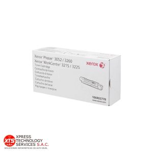 Toner Negro Estándar Xerox (106R02778) para las impresoras modelos: Workcentre WC 3225; Phaser 3260