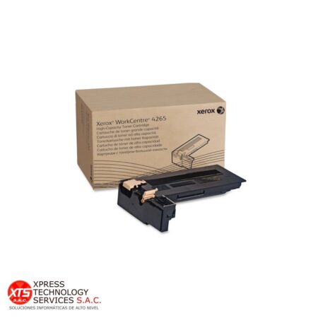 Toner Negro Estándar Xerox (106R03105) para las impresoras modelos: Workcentre WC 4265