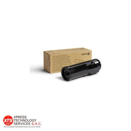 Toner Negro Alta Capacidad Xerox (106R03583) para las impresoras modelos: Versalink B400; Versalink B405