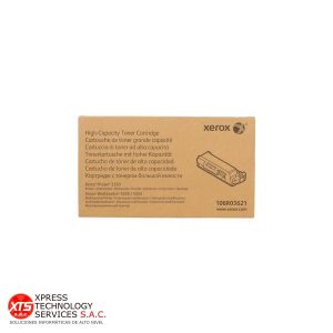 Toner Negro Alta Capacidad Xerox (106R03621) para las impresoras modelos: Phaser 3330; Phaser 3345