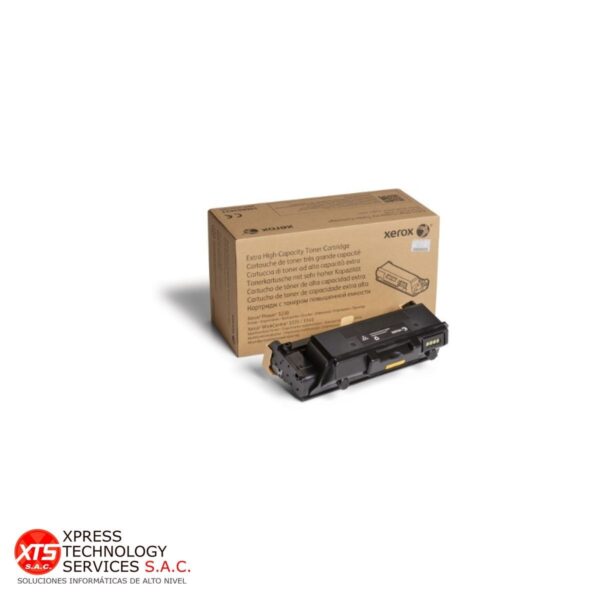 Toner Negro Extra Alta capacidad Xerox (106R03623) para las impresoras modelos: Phaser 3330; Phaser 3345