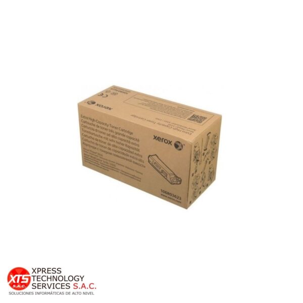 Toner Negro Extra Alta capacidad Xerox (106R03623) para las impresoras modelos: Phaser 3330; Phaser 3345