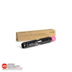 Toner Magenta de Alta capacidad Xerox (106R03751) para las impresoras modelos: Versalink C7020; Versalink C7025; Versalink C7030