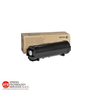 Toner negro extra Alta capacidad Xerox (106R03945) para las impresoras modelos: Versalink B600; Versalink B610; Versalink B605; Versalink B615