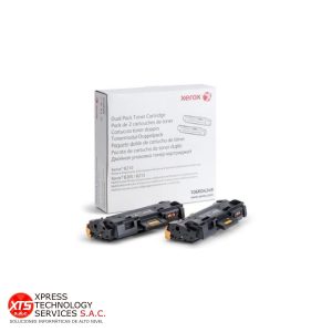 Toner Negro Dual Pack Xerox (106R04349) para las impresoras modelos: B210; B215