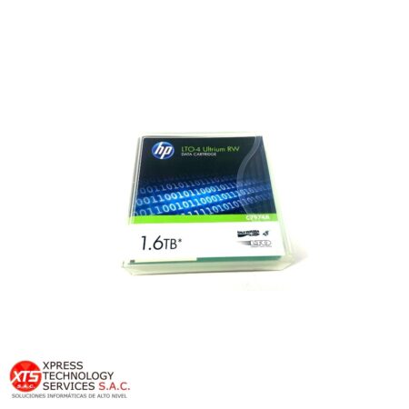 Cinta de datos LTO4 1.6TB (C7974A) para las impresoras HP LTO 4 800GB